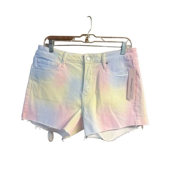 Aqua Bloomingdales Exclusive Tie Dye Shorts Sz 30 NWT - Picture 1 of 6